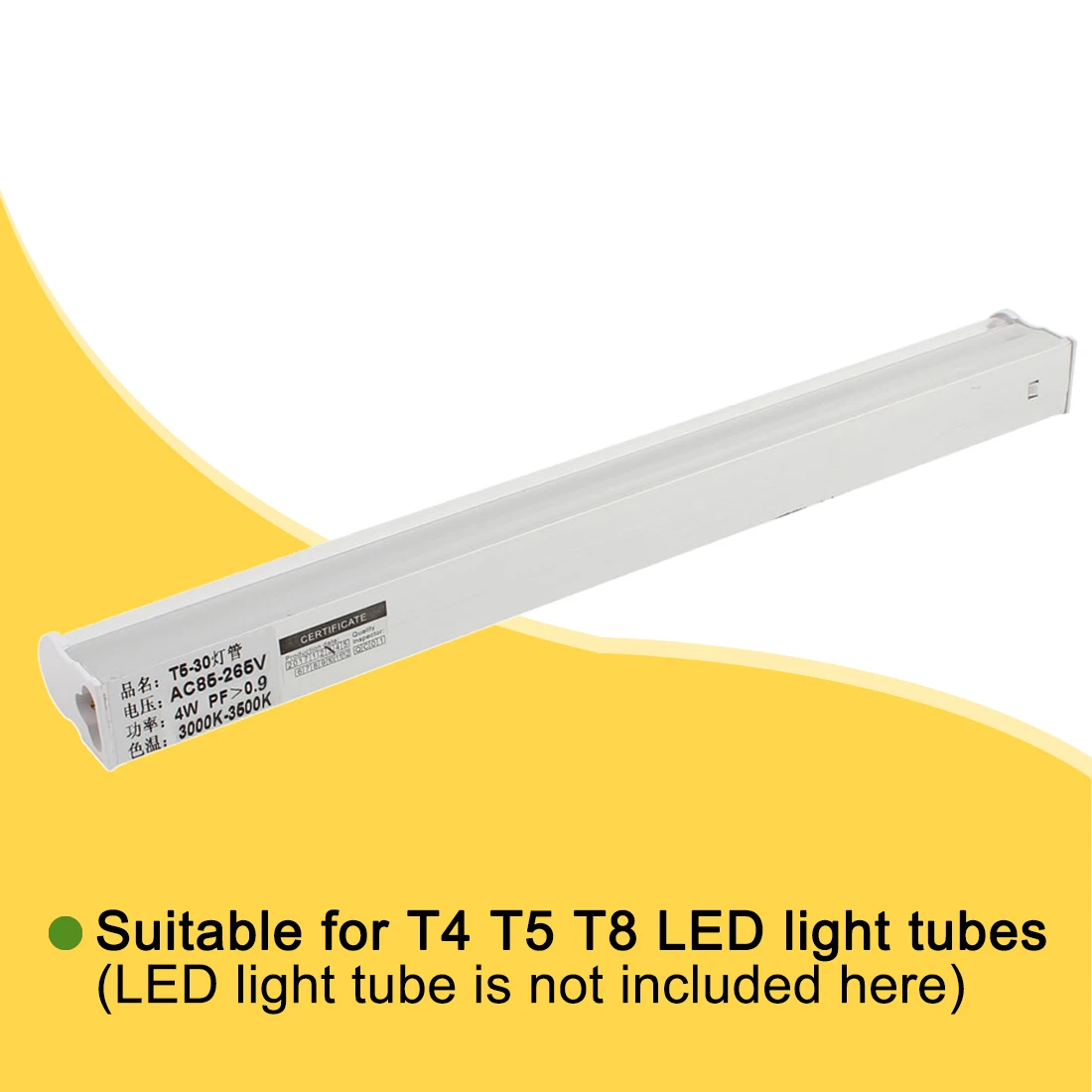 2/4Pcs T4 T5 T8 Double End 3Pin LED Tube Connector Cable Wire T4 T5 T8 Extension Cord For Integrated LED Fluorescent Light Tube