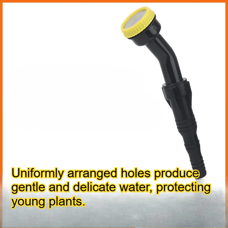 

High Pressure Boosted Garden Sprinkler Head, Multi-Hole Nozzle, Irrigation Spray Tool for Flower, Vegetable & Courtyard Watering