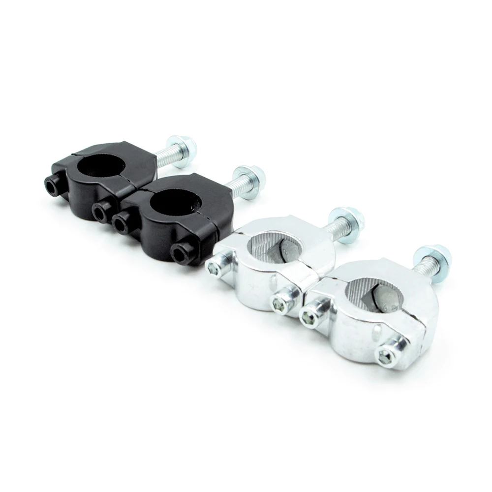 Mini Motorcycle 7/8'' 22mm Handlebar Bar Risers Mount Bracket Clamp Taper Replacement For 47cc 49cc 2 Stroke Pocket Dirt Bike