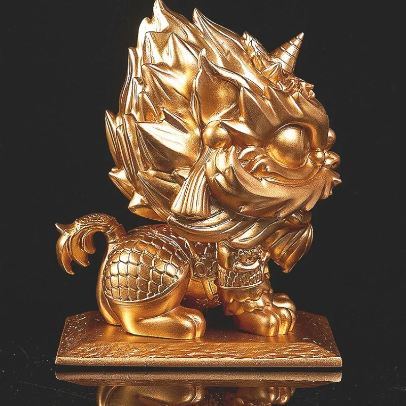 Wake Lion Tabletop Decoration Home Accessories, Office Living Room Porch Decoration, High-end TV Cabinet Chinese Fashion Play