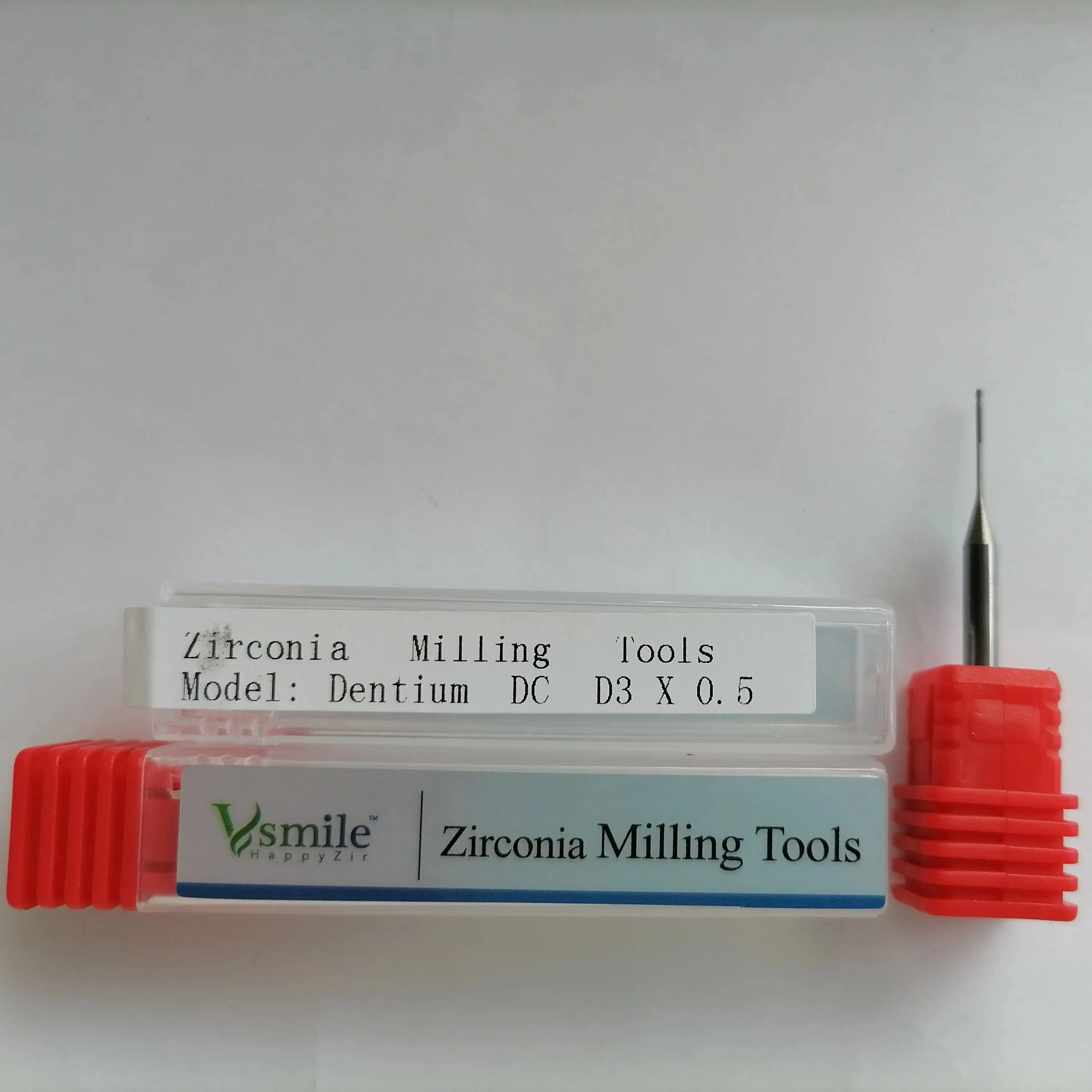 Dentium Milling Burs For Zirconia PMMA Wax Tungsten Carbide D3/D6,0.5/1.0/2.0mm