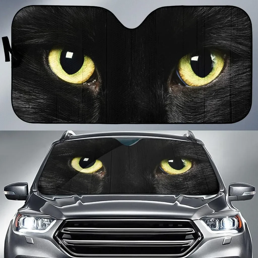 Sunshades Reflector Anti UV Protector Evil Eyes Custom Car Sunshade Auto Sunshade Universal Sun Shade Summer 2022Hot Sale