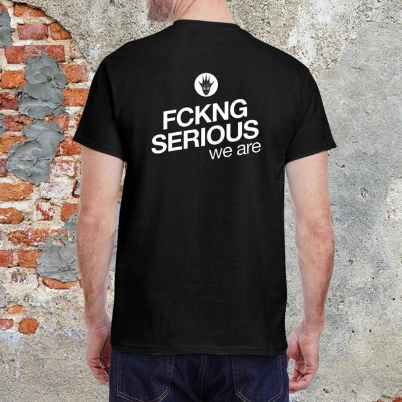 تي شيرت FCKNG Serious We Are T، قميص بوريس بريجشا للرجال تي شيرت جرافيك تي شيرت قطني قصير كلاسيكي عادي بأكمام قصيرة #3