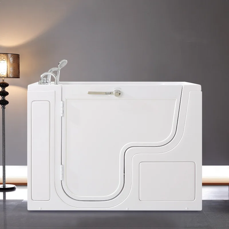 

Внутренняя ванная комната, портативная пластиковая ванна для пожилых людей, инвалидов