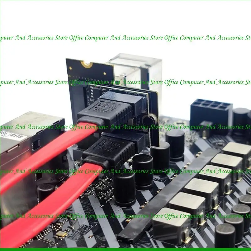 U55C NGFF KEY A/E TO 2 PORT CARTÃO EXPANSÃO RISER SATA3 6G Controller