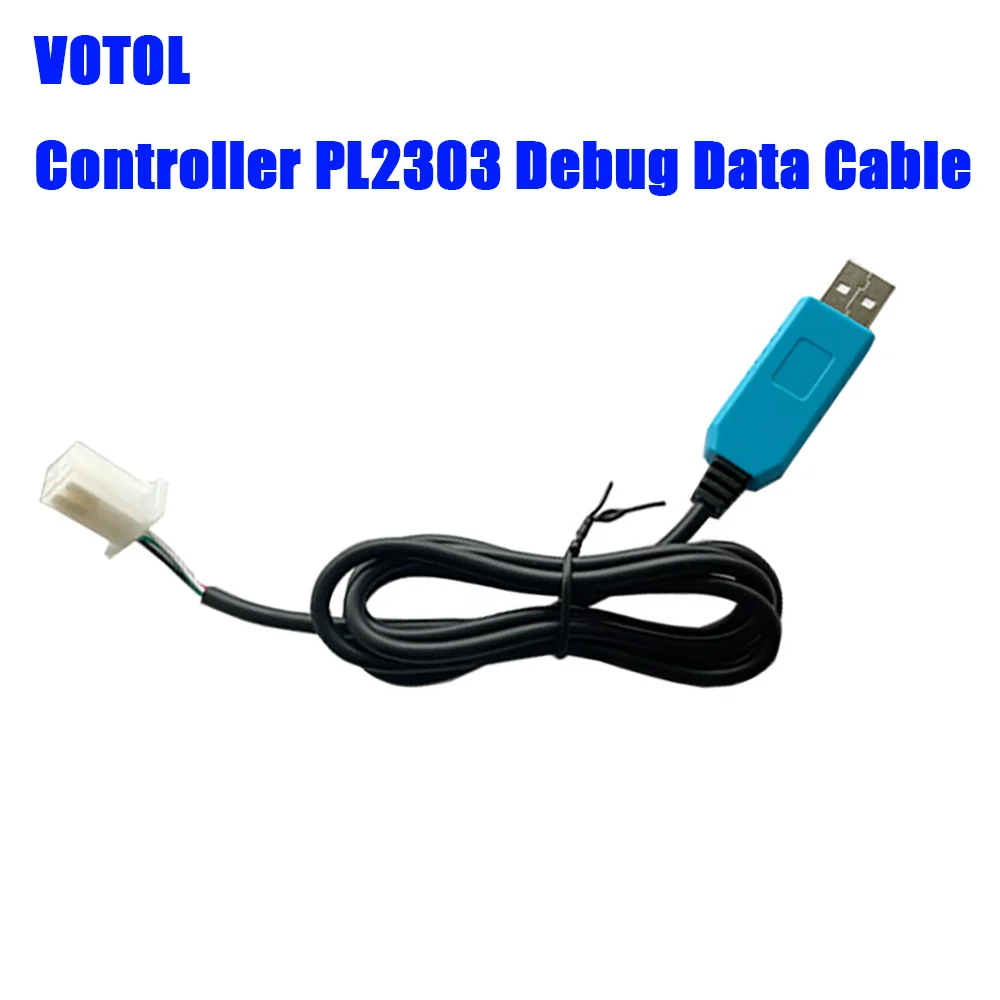 

VOTOL Controlador USB PL2303 EM30 EM50 EM80 EM100 EM150 Cabo USB Cabo de dados para ajuste dos parâmetros do controlador