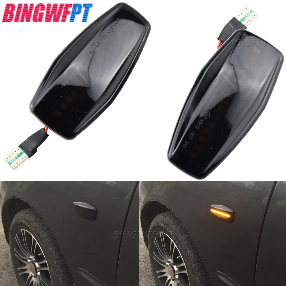 Car Dynamic LED Fender Light Side Marker For Hyundai I10 Trajet Sonata Elantra Getz XG Tucson Terracan Coupe Matrix for Kia 2003