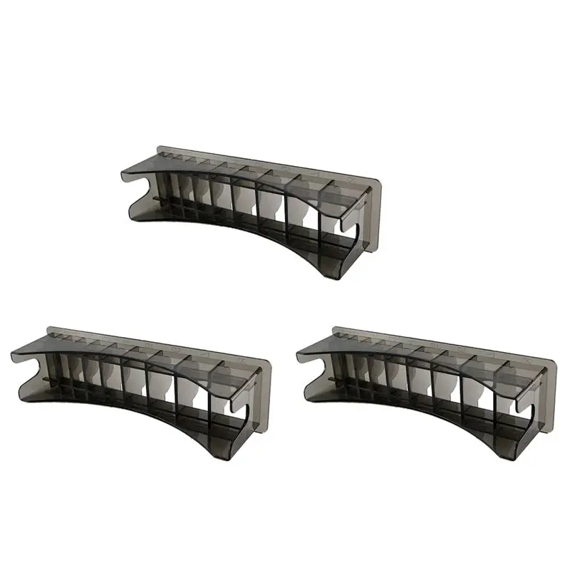 

3X For WAHL Base Storage Box For Hair Clipper Trimmer Limit Comb Guide Comb Barber Tool Guide Combs