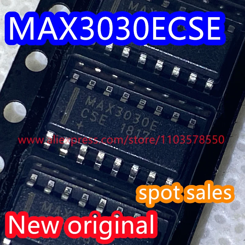 5PCS  New original MAX3030EESE MAX3030E package SOP-16 transceiver IC chip MAX3094ECSE