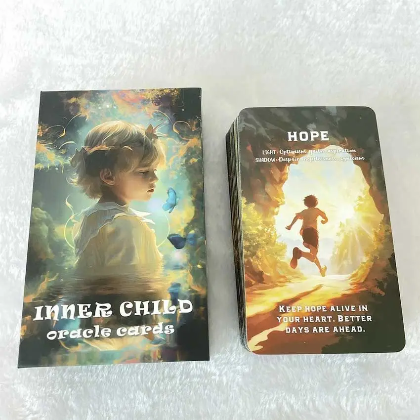 12x7cm 52-Cards Inner Child Oracle Cards Tarot Cards Inner Healing Tarot Deck