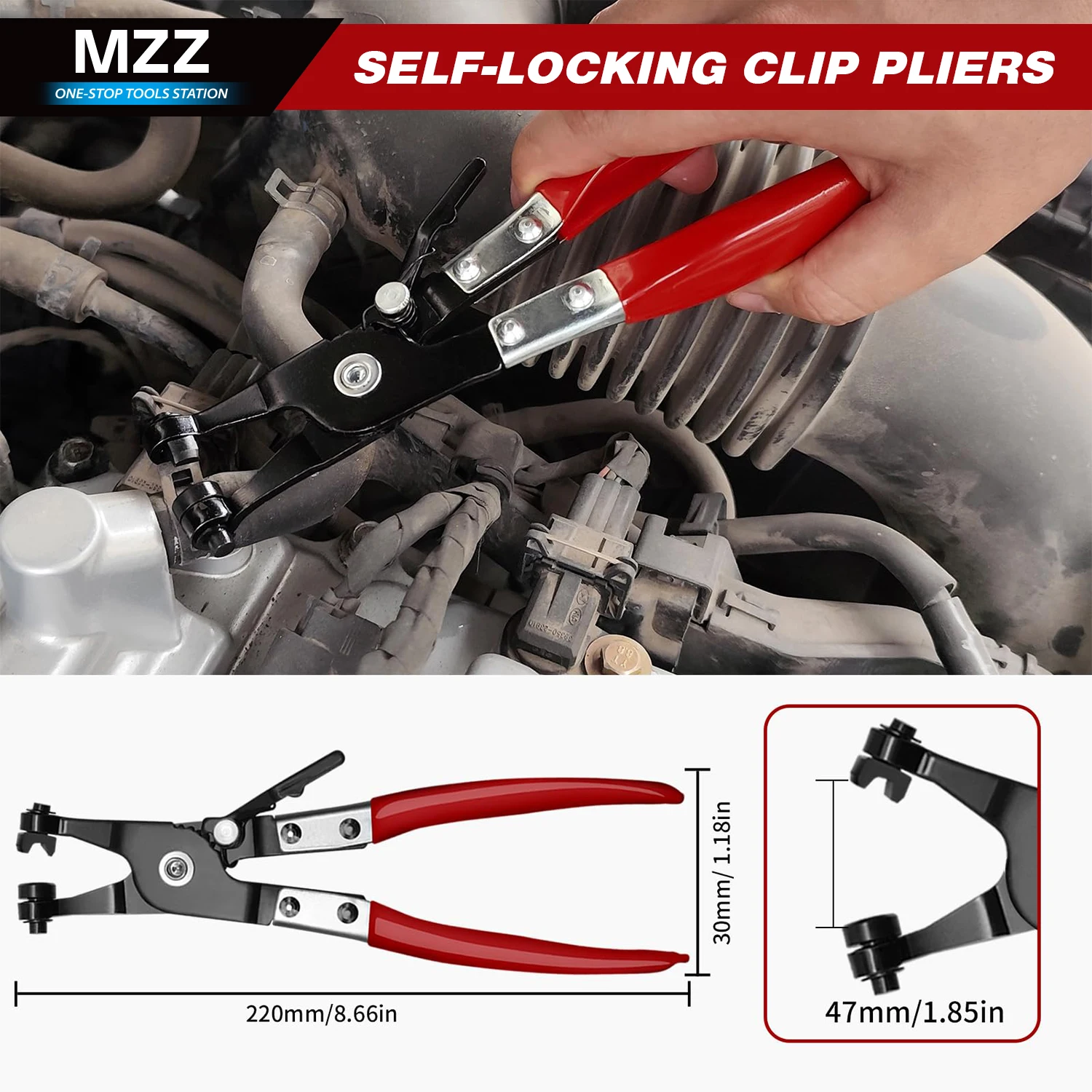 hose-clamp-pliers-set-for-auto-fuel-oil-coolant-radiator-long-reach-wire-spring-plierhose-remover-flat-band-clamp-tool