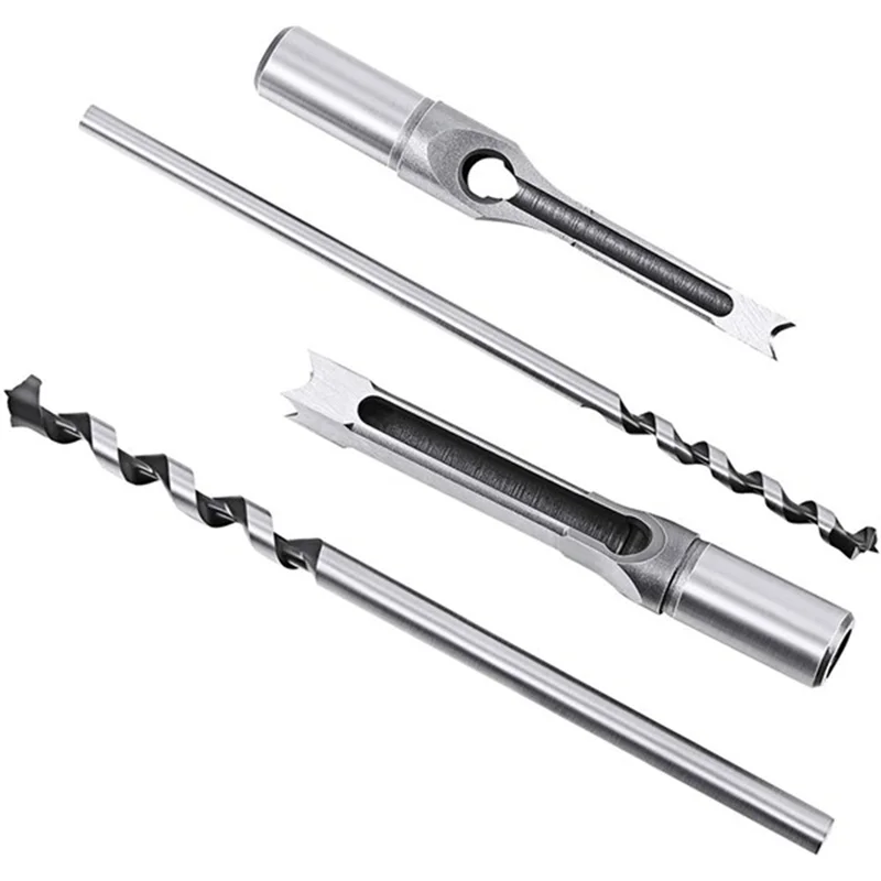 

ABPQ-Square Hole Drill Cast Professional Precise Woodworking Tool Drill Bit For Hand Electric Drill