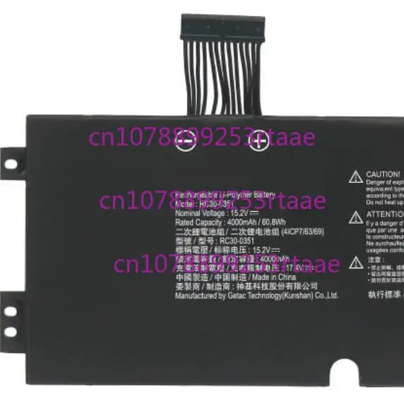 

RC30-0351 Laptop Battery For Razer RZ09-0351 RZ09-03519E11 RZ09-0369x Series 4000mAh 60.8Wh High Quality Fast delivery