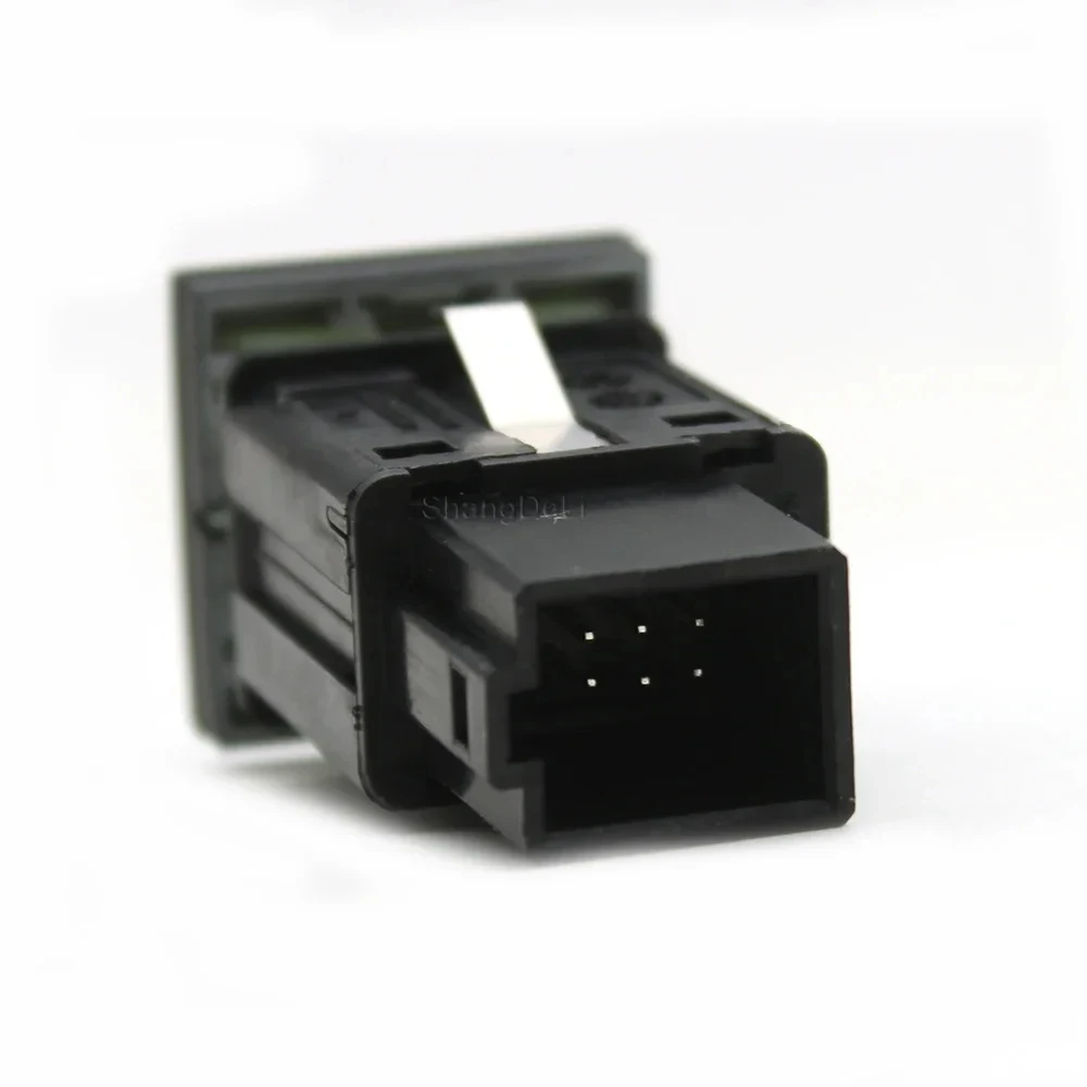 1PC Car LED DRL Light Packing Radar Power On Off Mirror heat Exhaust Switch Button For VW Golf 6 MK6 Jetta Scirocco Accesso