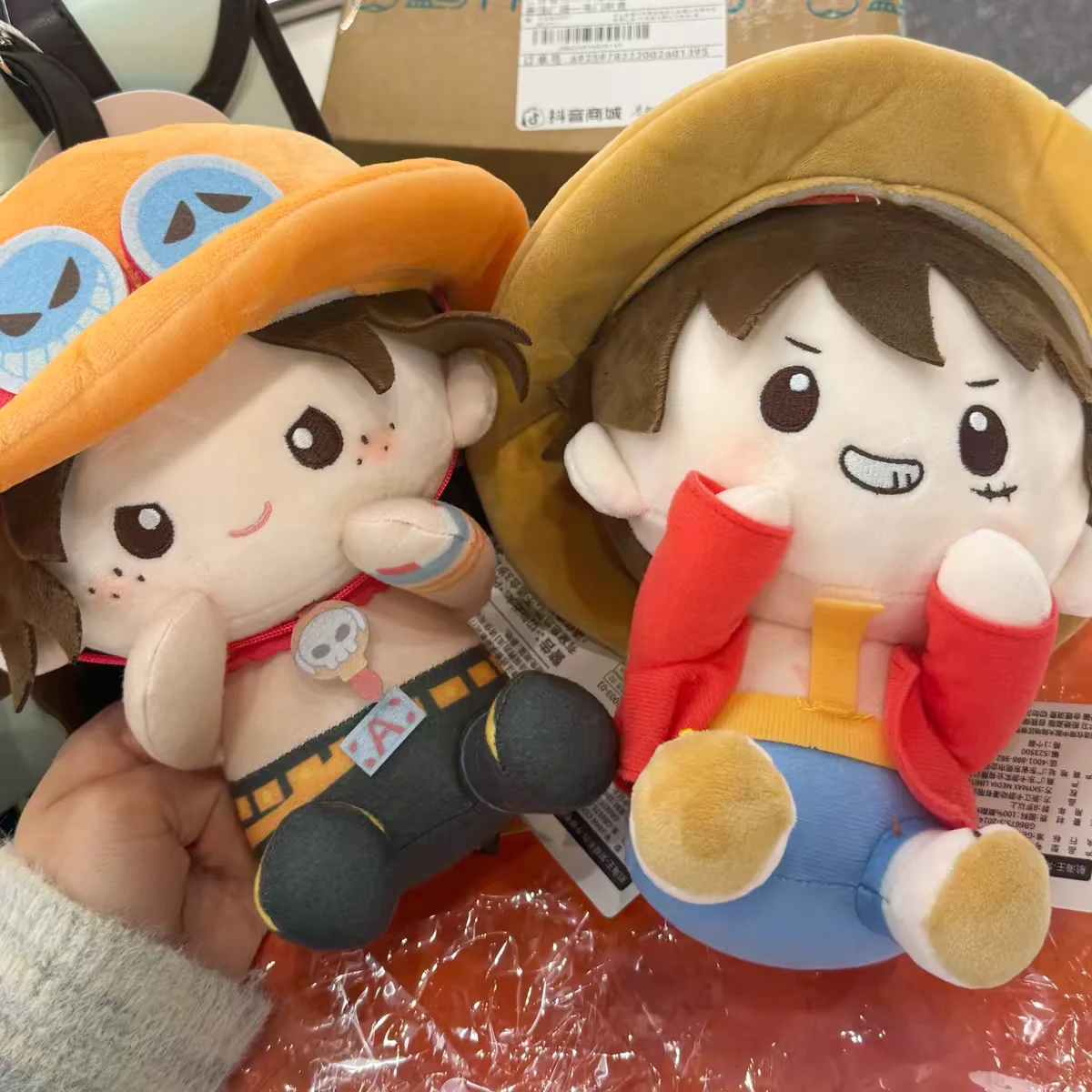 

Kayou One Piece Plush Doll Official Licensed Soft Stuffed Anime Luffy Zoro Sanji Ace Sabo Law Collectible Gift For Anime Fans
