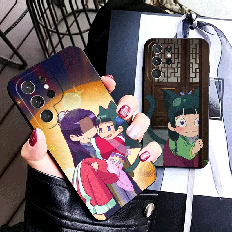 A-Apothecary D-Diaries Cute Silicone Phone Case for Samsung Galaxy S24 S26 Ultra S25 Edge S23 Plus S22 + S21 S20 FE 5G Black Sof