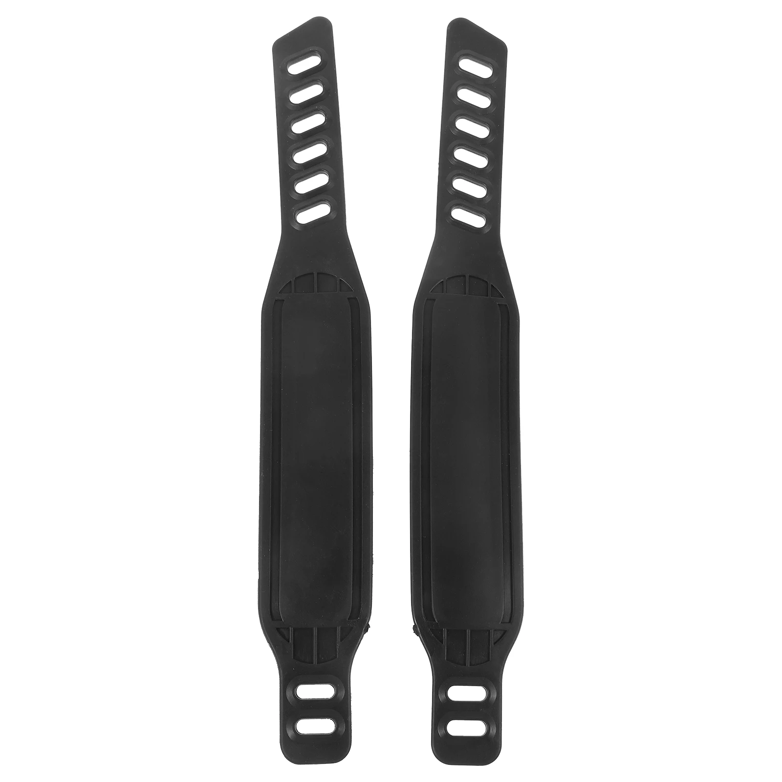 

1 Pair Fitness Bicycle Pedal Straps Adjustable Replacement Bike Toe Straps Sports Training Plastic Wide Comfortable Foot