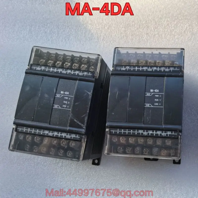 

Second-hand MA-4DA PLC controller functional test is normal