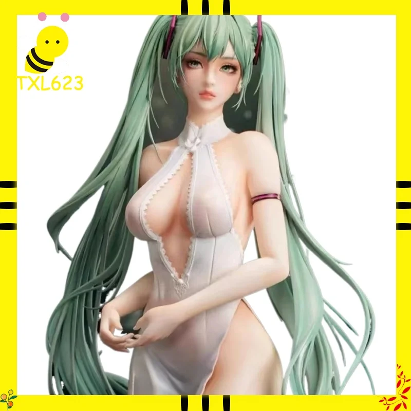 green-hair-princess-hatsune-miku-anime-figurine-gk-collectible-statue-model-desktop-home-ornament-decoration-for-anime-fans-wh