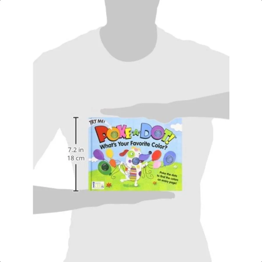 ポケアドット お気に入りの色は何ですか？ インタラクティブなボタン付きボードブック 幼児向け教育感覚玩具 プレスクール向け