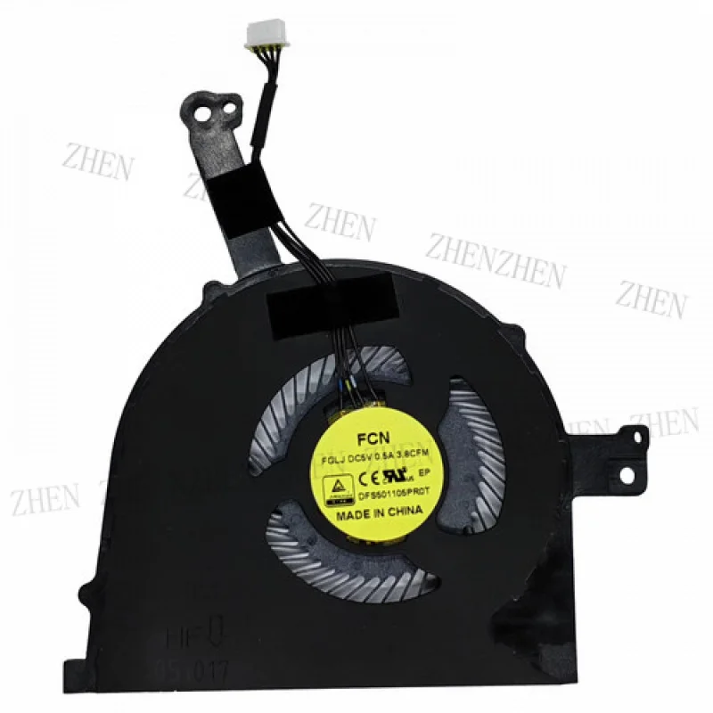 

Y For Dell Latitude E5570 FGLJ 07HJFG CPU Cooling Fan 5V 0.5A 4-pin