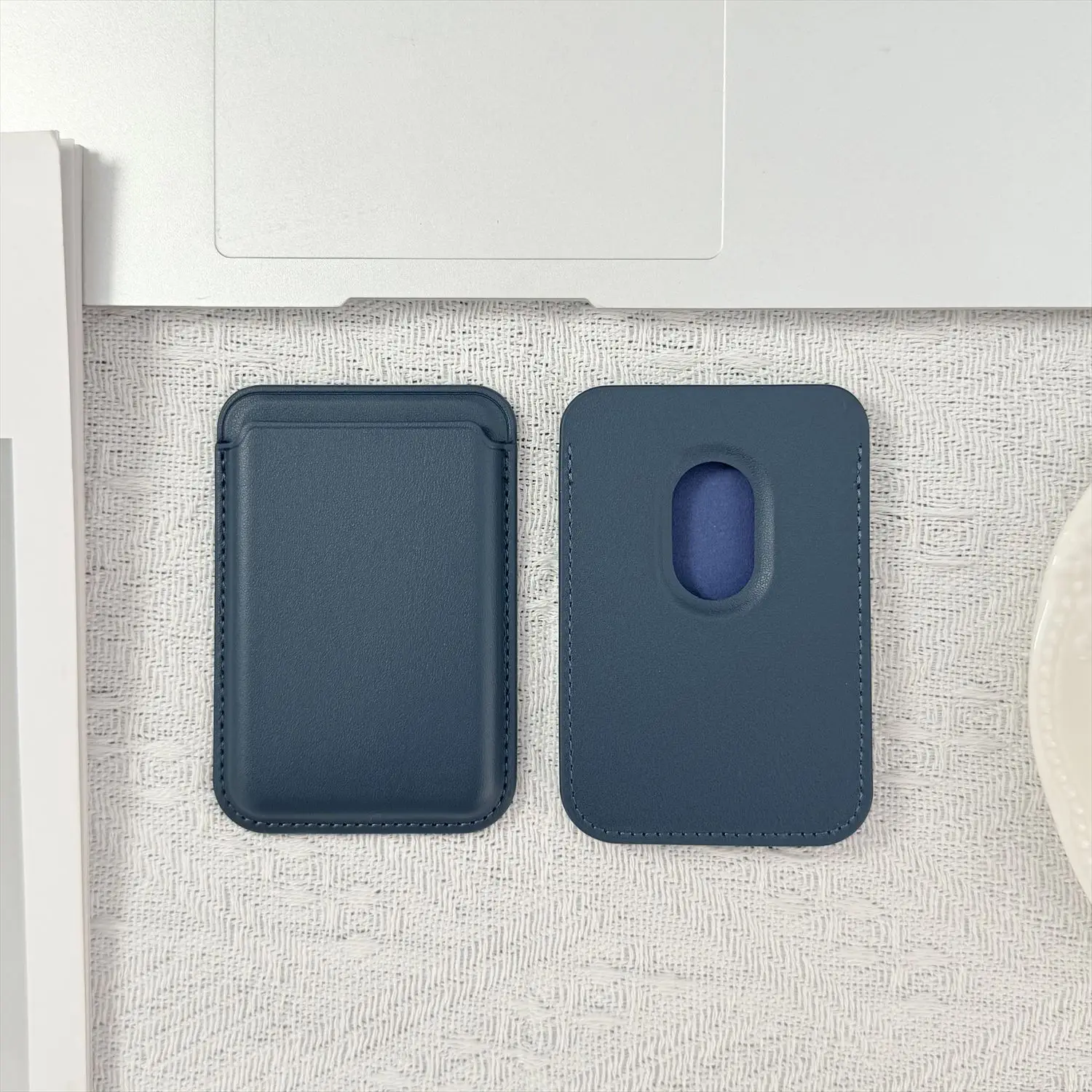 Kartenhalter-Brieftaschen-Lederhülle für Apple iPhone 13 14 15 16 17 18 Pro Max mit starkem Magnetverschluss für Magsafe, Brieftaschen-Rückseitenhülle – Detail 13