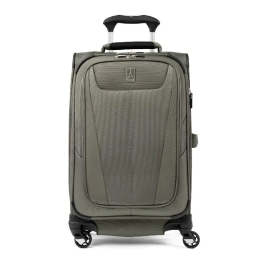 

Чемодан Travelpro Maxlite 5 Softside Expandable с 4 вращающимися колесами, легкий, для мужчин и женщин, цвет Slate Green, ручная кладь, размер 2.