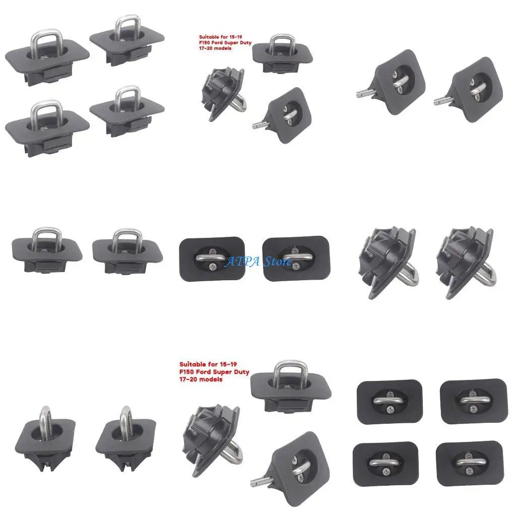 

U13C Stainless Steel Tie Down for Ranger F150 F250 F350 Super Duty-3000 2/4Pcs