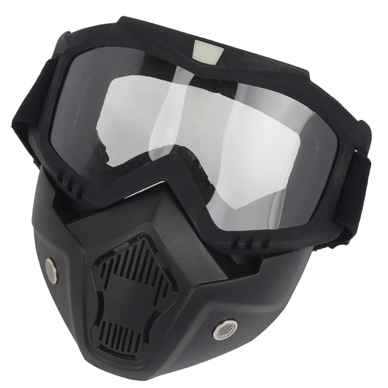 

Removable visor goggles, outdoor dust-proof sports glasses, breathable full-face protective motorcycle and off-road visor