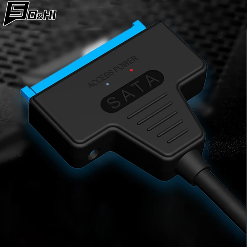 USB SATA 3 Cable  To USB 3.0 / USB 2.0 Cable Adapter Support 2.5 Inch/3.5 Inch External SSD HDD Hard Drive Sata III Dc Power
