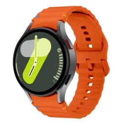 Original Strap for Samsung Galaxy Watch 7 strap 44mm 40mm Silicone Bracelet Galaxy Watch 5 pro/4/6 Classic/FE 43 47mm 45mm band