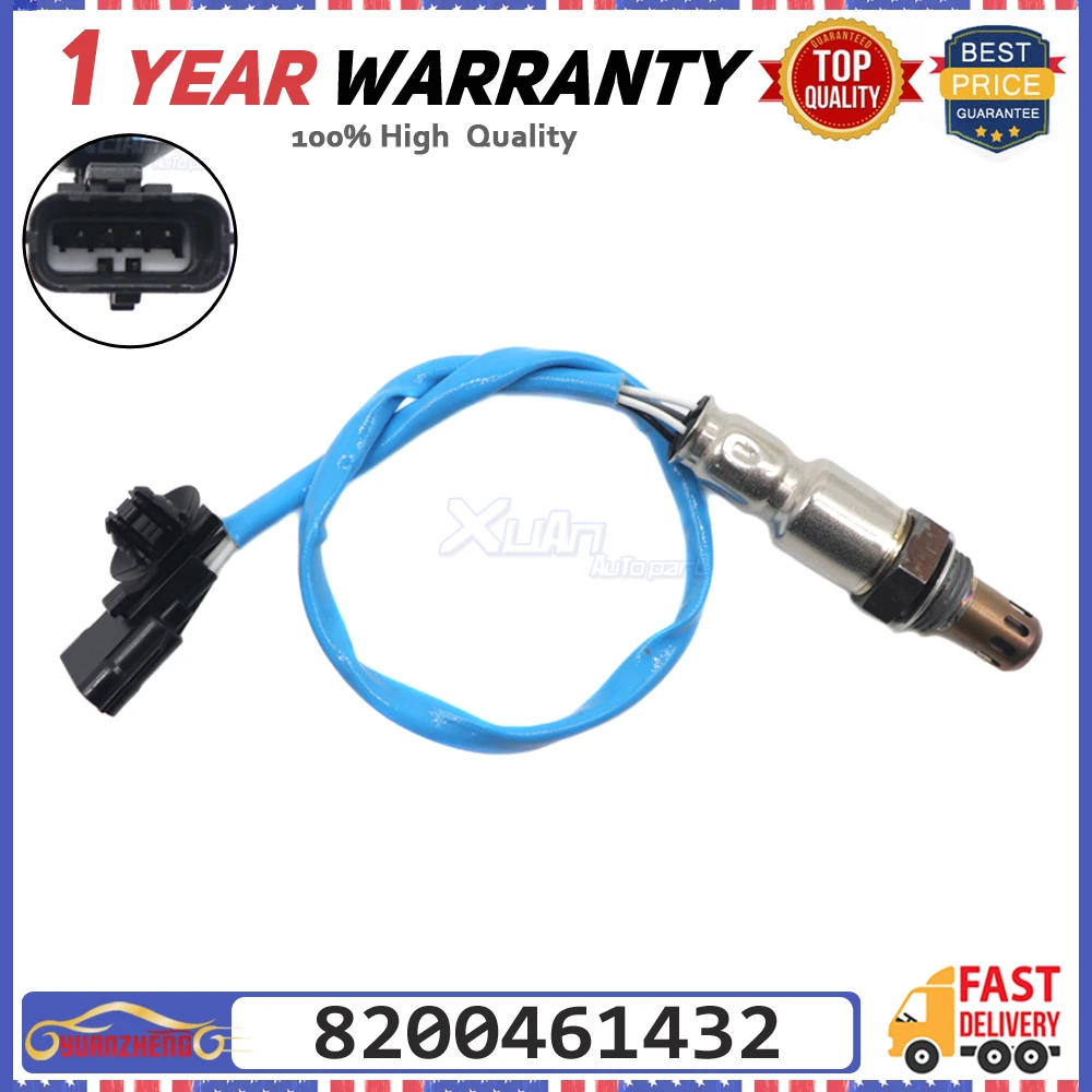 Sensor de oxígeno con sonda Lambda para coche, accesorio con índice de combustible y aire, O2, 8200461432, para Ranult clio kango laguna Dacia dokker duster