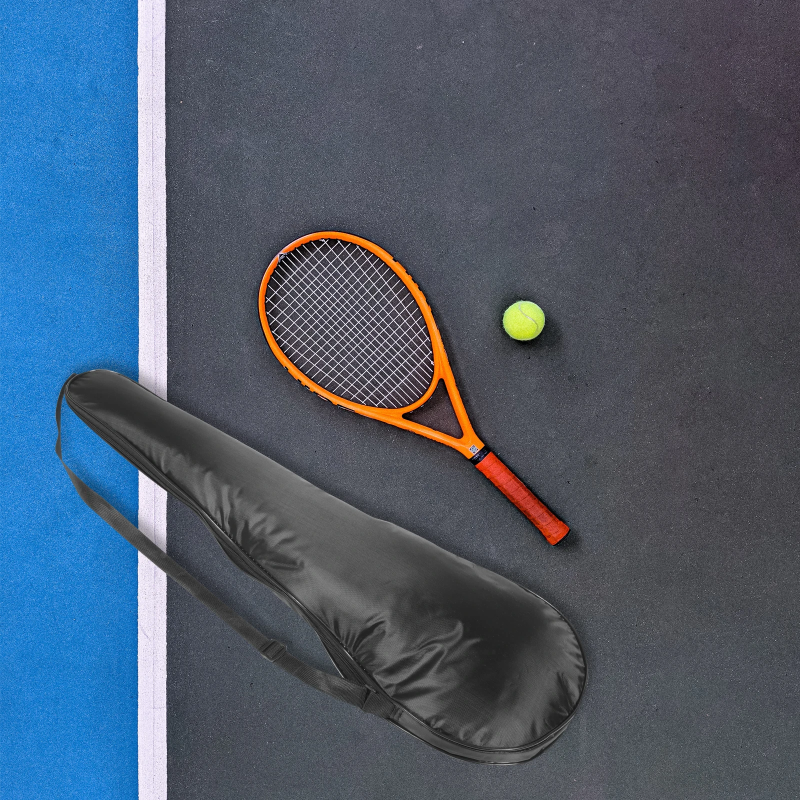 

Lightweight Oxford Cloth Badminton Racket Bag Durable Portable Tennis Racket Cover Protective Storage Carrying Bag