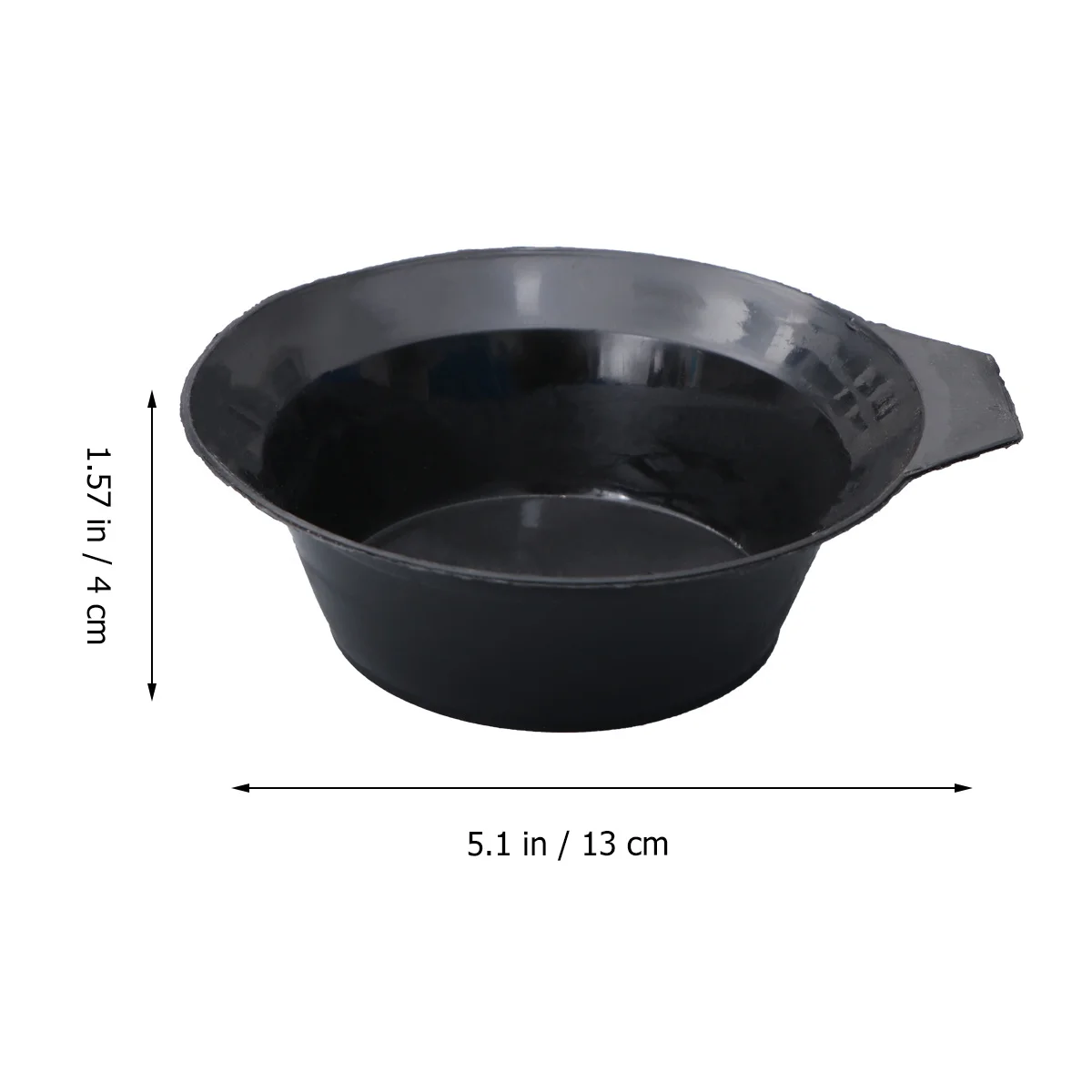 

5Sets Hair Dyeing Accessory Kit Perfect for Salon and Home Use DIY Hair Coloring Bowl Brushes 120ml Liquid Bottle Black