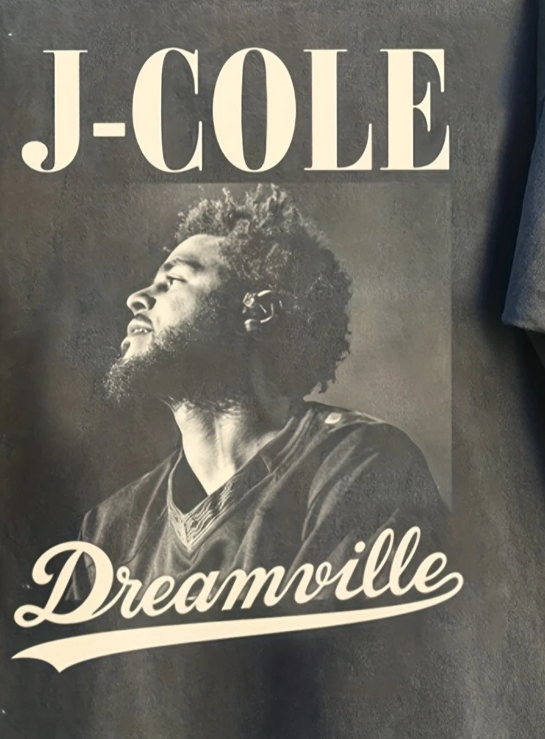 2026 J Cole Dreamville Graphic T-Shirt Unisex Pure Cotton Couple Streetwear Shirt  oversized vintage t shirt harajuku shirt