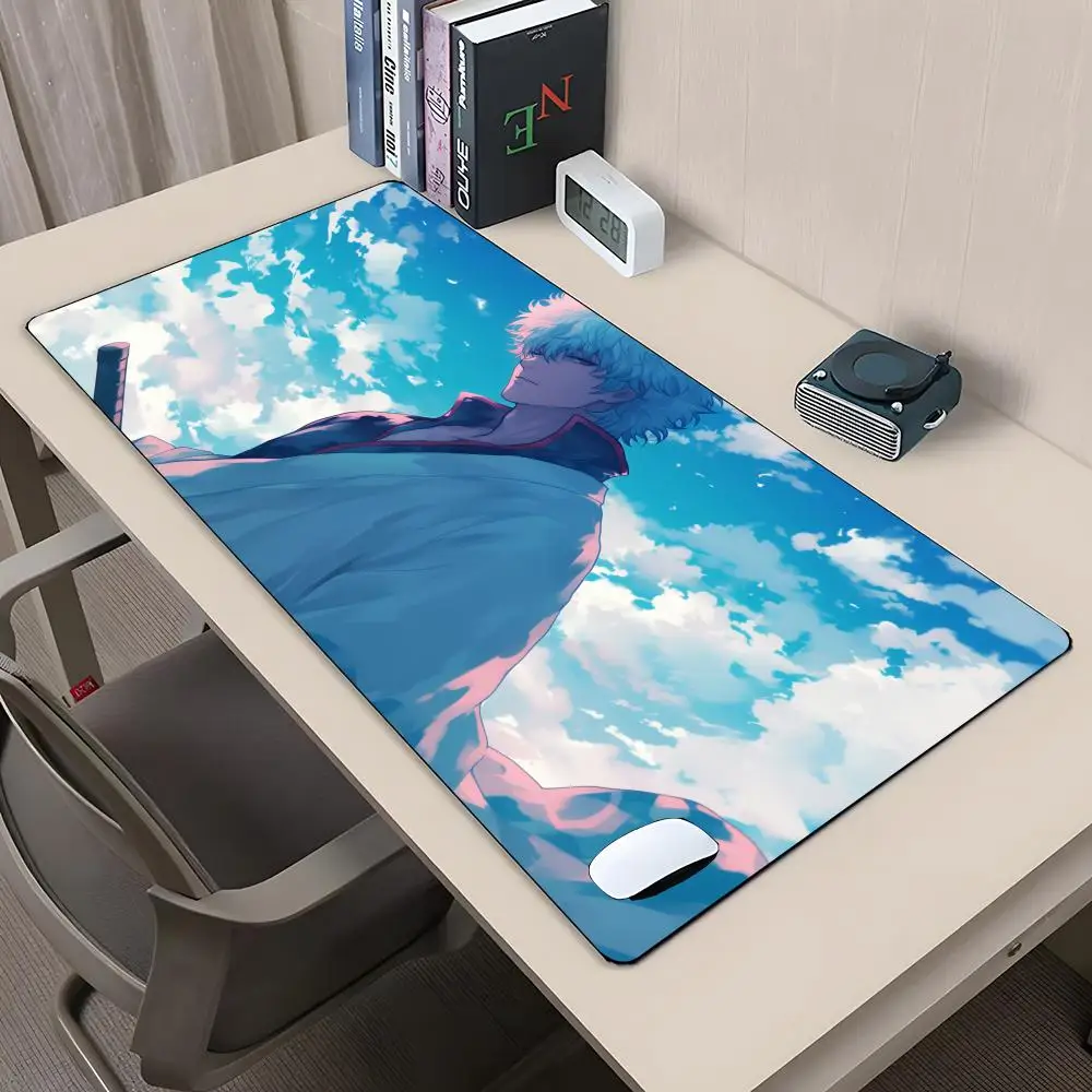 Anime G-Gintama Mouse Pad Rubber Antislip Keyboard Pad 40x90cm Mousepad Gaming Accessories XXL Office Computer Mat