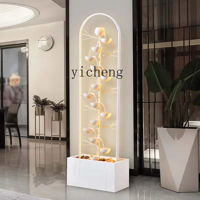 

ZYA Light Luxury Ornament Modern Living Room Flowing Water Floor Standing Circulating Water Landscape Decoration Gift