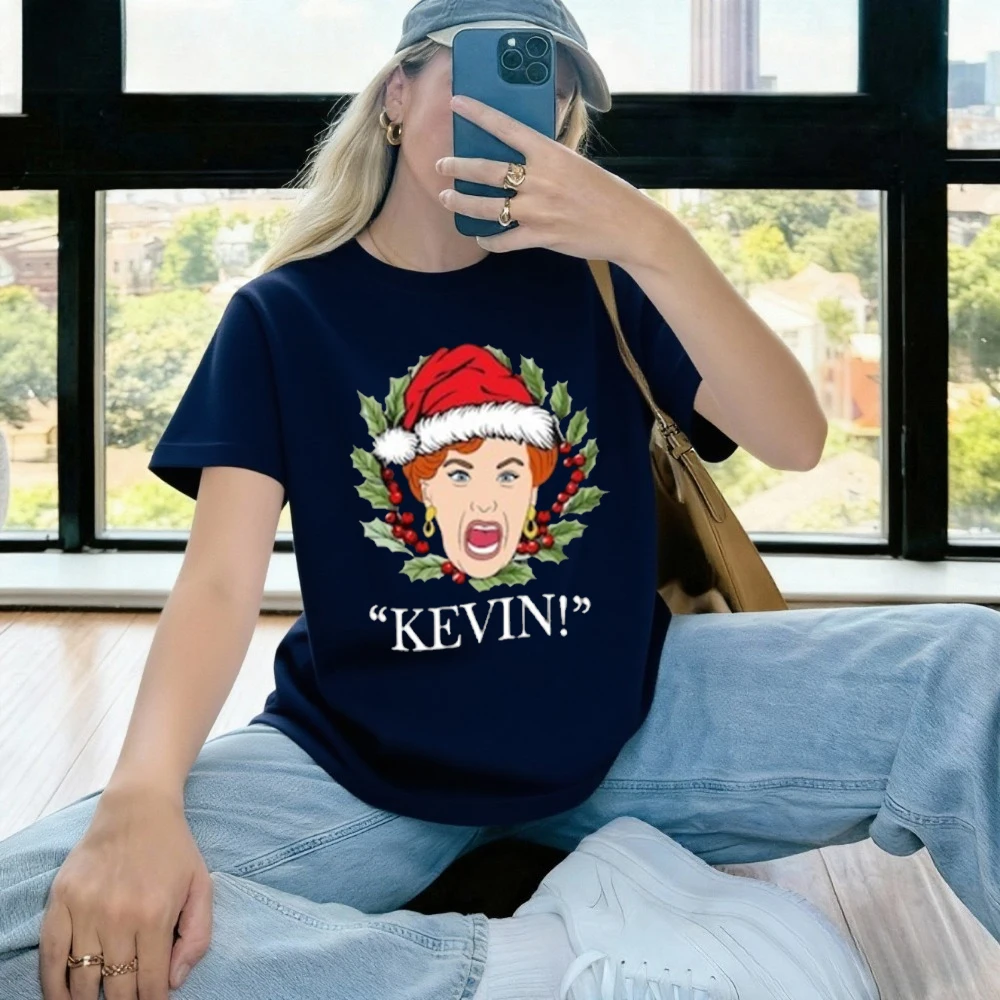 Home Alone Family Matching Christmas Shirts Christmas Home Alone Movie Shirts Funny Xmas Group Tees High Quality Cotton Tops