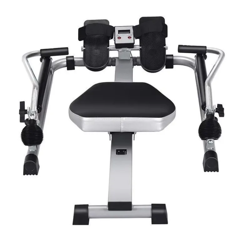 Venta al por mayor, máquina de remo hidráulica de doble palanca silenciosa plegable para el hogar, máquina de remo 2025