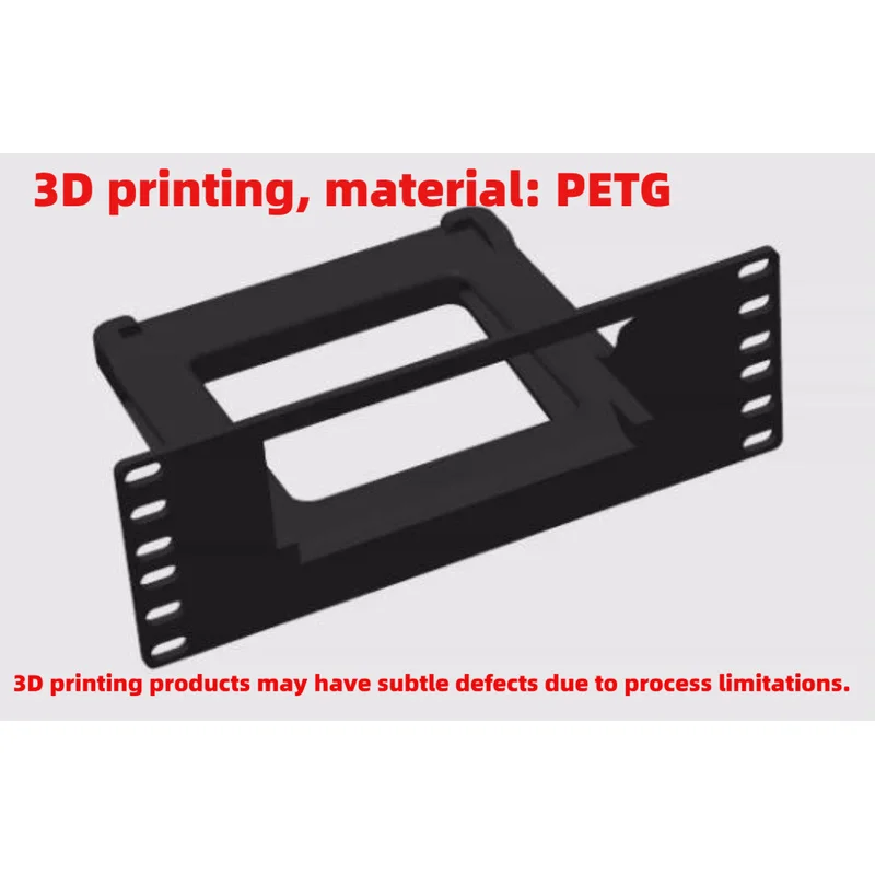 for NVIDIA (DGX Spark) 10 Inch 2U Rack Bracket Vent Cutouts Speed Air Exchange Dissipate Thermal Load Stop GPU Throttling During