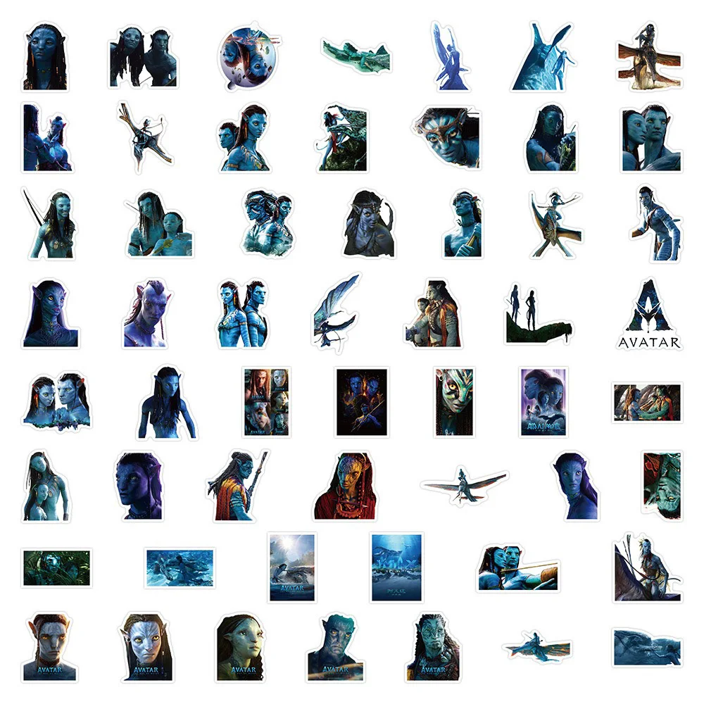 10/30/50/100PCS Disney Movie Avatar 2：The Way of Water Sticker DIY Phone Laptop Luggage Skateboard Graffiti Decals Fun