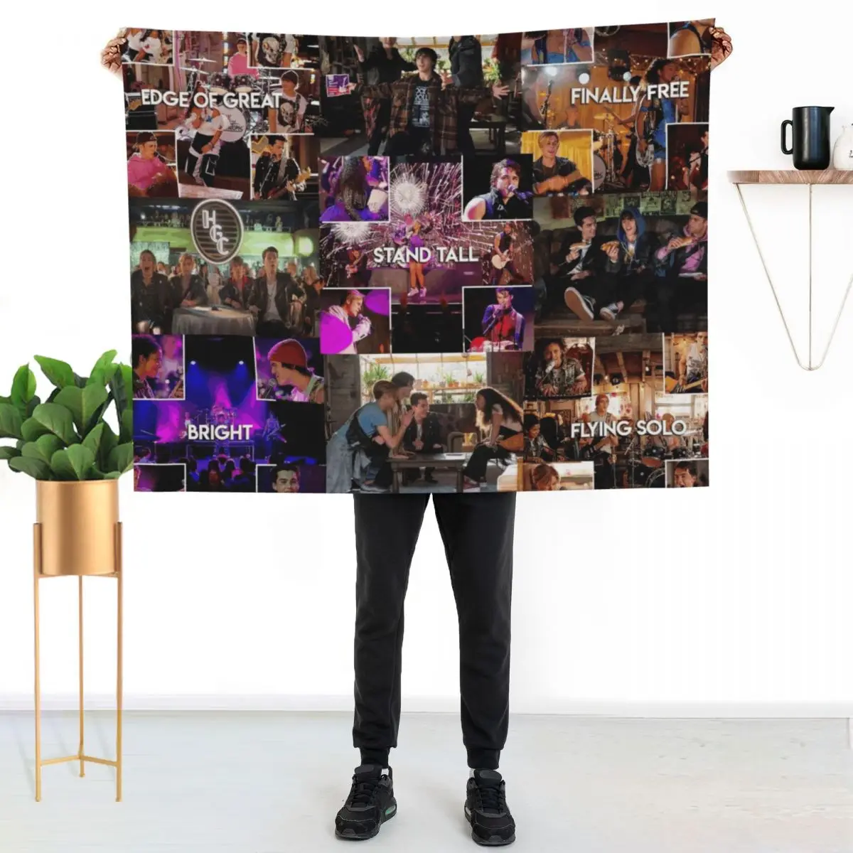 Julie and The Phantoms collage Throw Blanket Bed Fashionable Extra Large Throw For Baby cosplay anime Beach Sofas Blankets