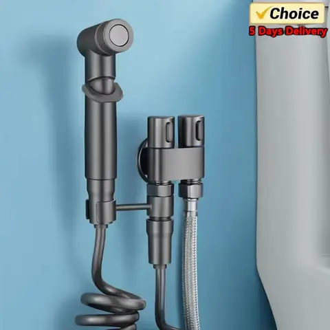 고압 핸드헬드 비데 스프레이건 세트, 휴대용 비데 스프레이건, 욕실 청소, 여성 세척, 욕실 액세서리, 신제품