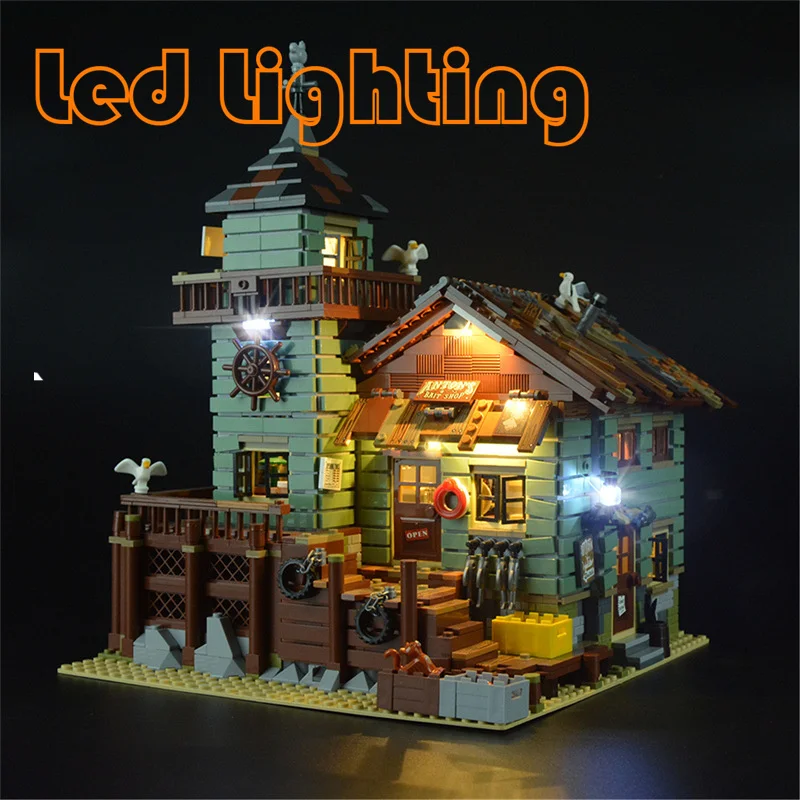 

Lighting Set For 21310 Buildings Old Fishing Store Ideas Architecture Not Include Building Block (Only Led Light Kit)