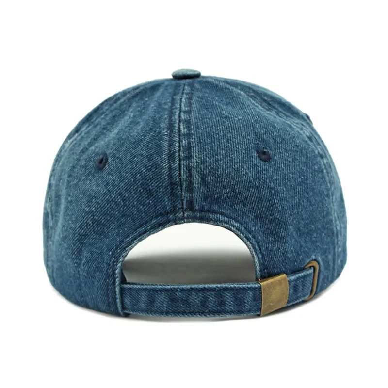 Printemps été lavable Denim broderie casquettes de Baseball pour hommes personnalité Vintage Hip Hop fête chapeaux femmes chapeau casquette Snapback
