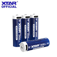 XTAR 1.5V AA USB-C 4100mWh Li-ion rechargeable Battery, fast 2.7h USB-C charging,2A high discharge,smart safety protection