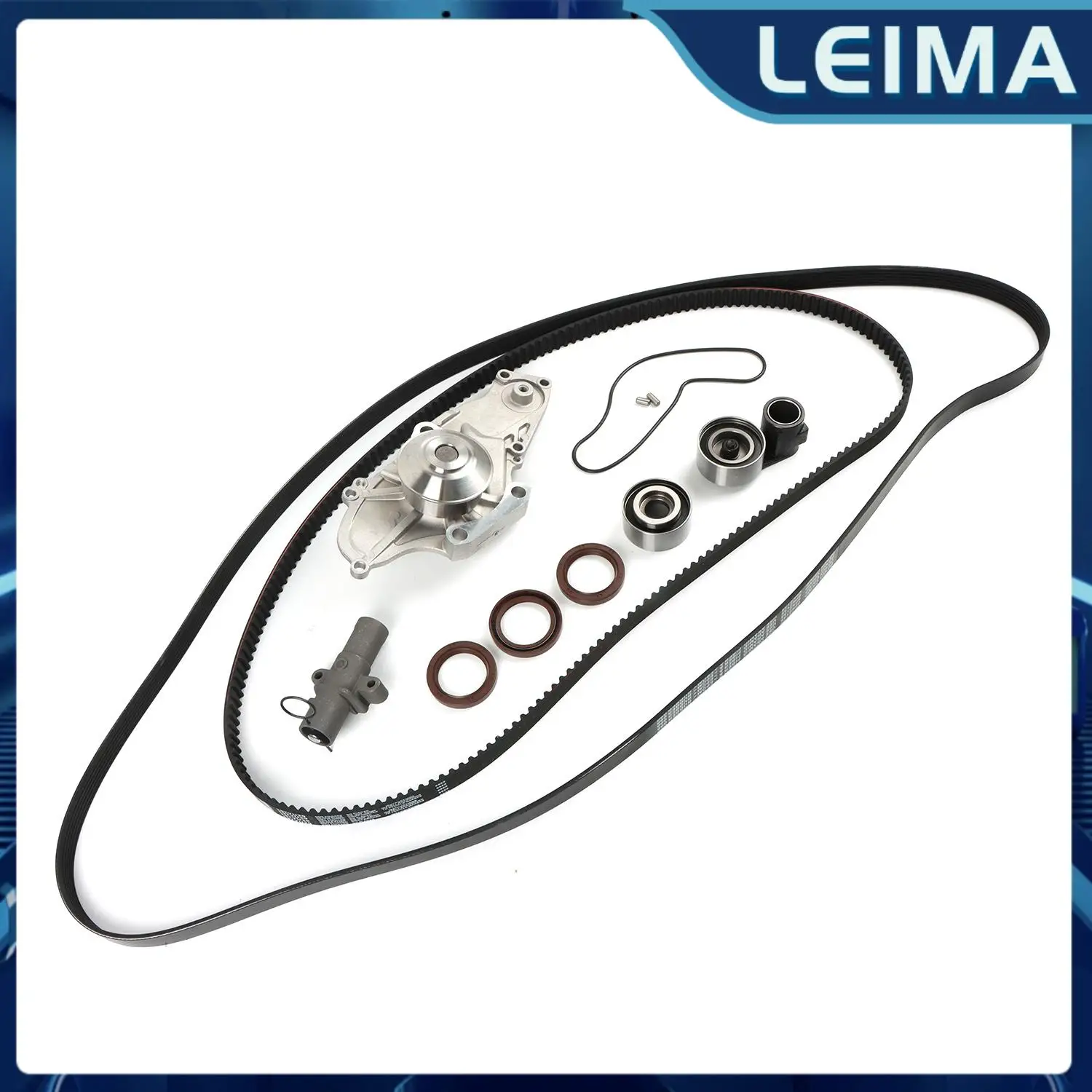 

Timing Belt Kit with Water Pump TKH002 TCKWP329 19200-RDV-J01 For 03-18 Honda Accord Crosstour Odyssey Pilot Ridgeline MDX RDX