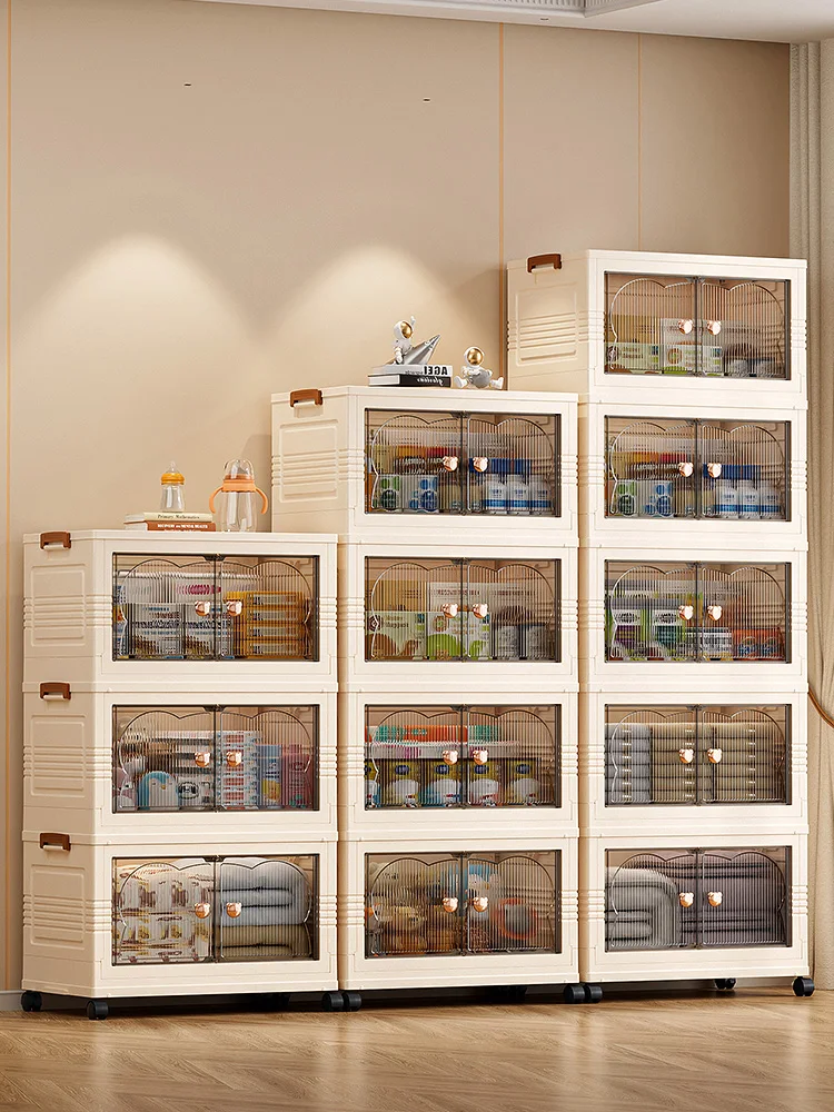 

3/4/5-слойный складной шкаф для хранения большой емкости, органайзер для гардероба, многофункциональный компактный универсальный шкаф