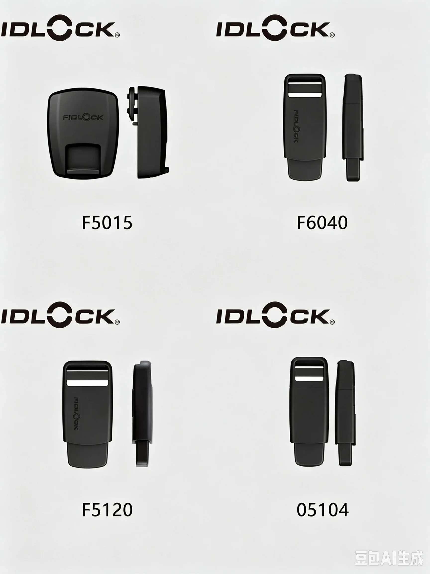 FIDLOCK SNAP PUSH Push open Female Buckle Function Magnetic Buckle Quick Release Buckle Magnetic Attraction Buckle Magnetic Buck