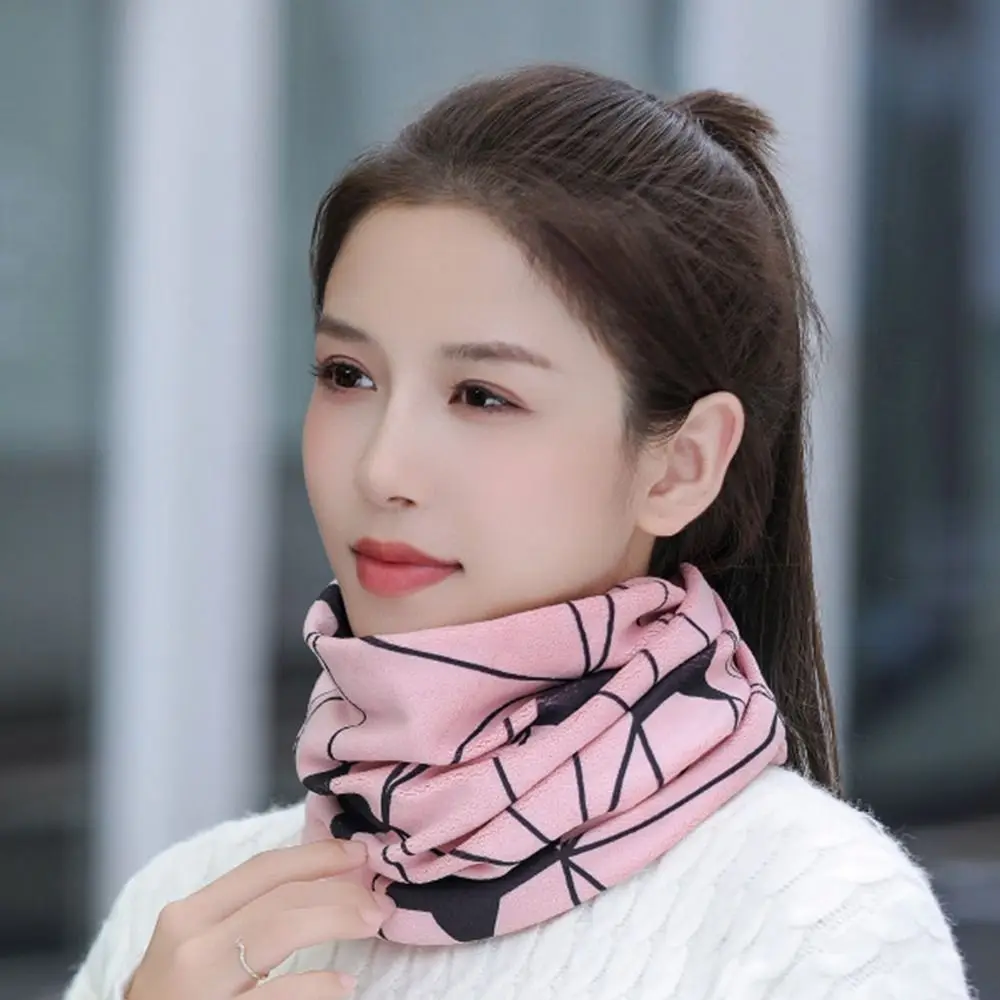 2 Pcs Anti-cold Variety Twisted Hat Warm Windproof Outdoor Cycling Neck Scarf Multifunctional Thickened Knitted Wind Mask